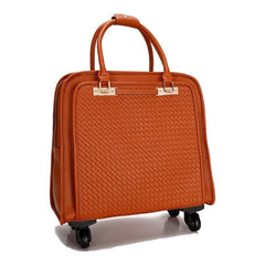 CALYX LadyW 4 wheels 360 Rotation Rolling Carry-On Woven
